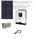 Автономная солнечная миниэлектростанция 4 Квт/сутки, для дачи 35 м² фото 1 — GWS Energy
