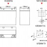 Аккумулятор Vektor GL 12-55 фото 2 &mdash; GWS Energy