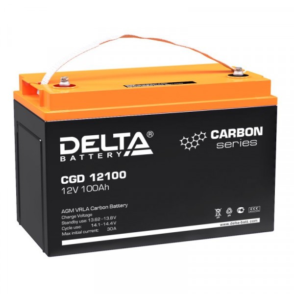 Аккумуляторная батарея Delta CGD 12100 — GWS Energy