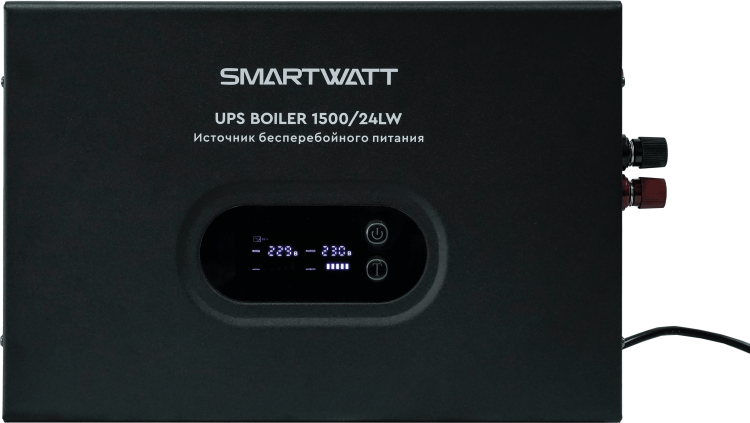 ИБП для котла отопления SMARTWATT UPS BOILER 1500/24LW &mdash; GWS Energy