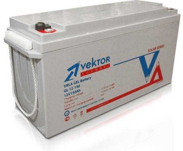 Аккумулятор Vektor GL 12-150 фото 1 — GWS Energy