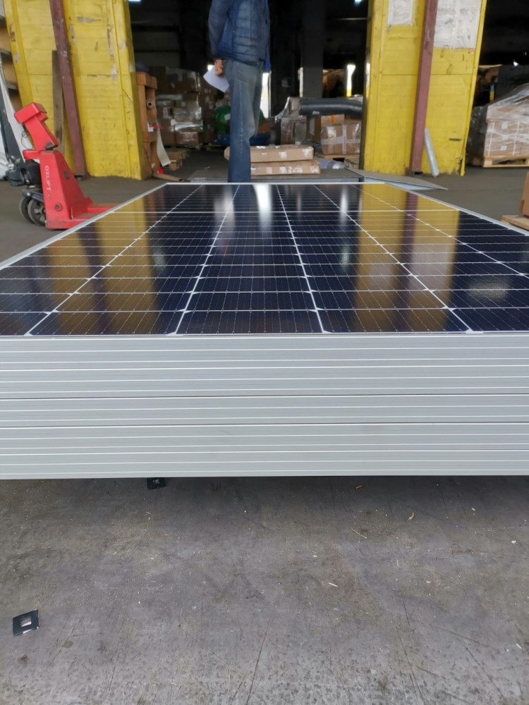 Отгрузка солнечной автономной электростанции 20 кВт*ч/сутки с креплениями &mdash; GWS Energy