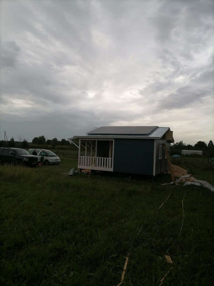 Монтаж солнечных панелей в Можайске фото 1 — GWS Energy