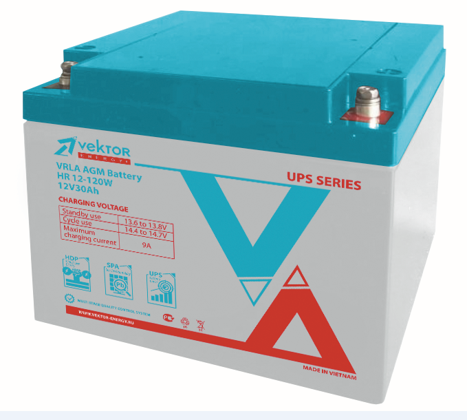 Аккумулятор Vektor HR 12-110W фото 1 — GWS Energy