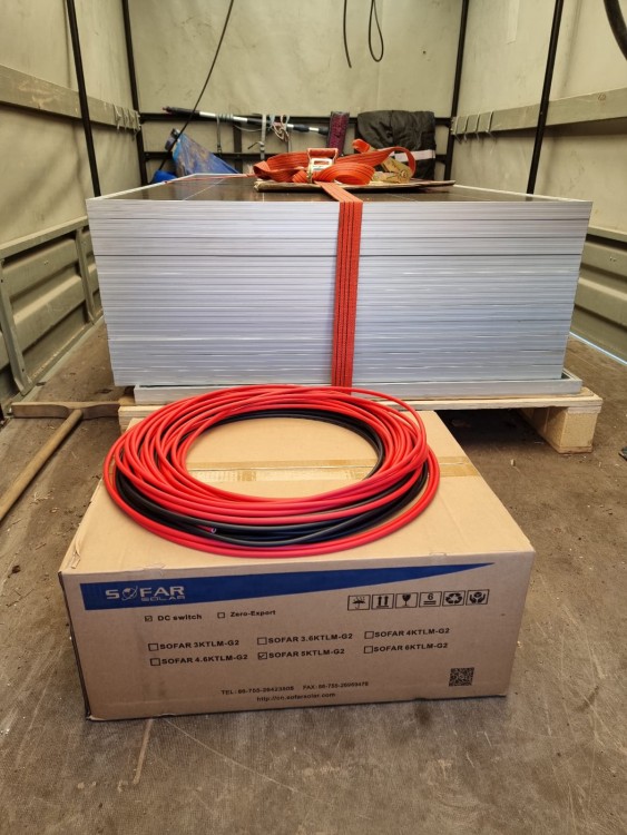 Доставка солнечной сетевой электростанции 20 кВт/сутки — GWS Energy