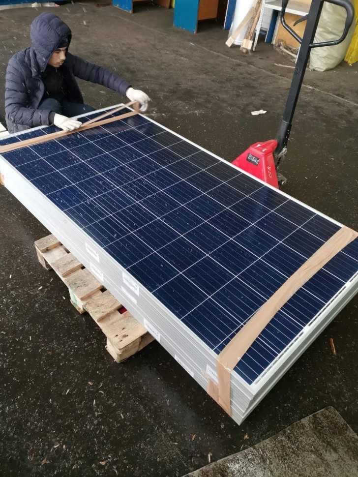Отгрузка автономной солнечной электростанции 5 кВт/сутки фото 1 — GWS Energy