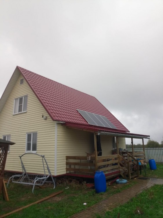 Гибридная сэс для дома 5 квт/час-сутки — GWS Energy