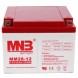 Аккумулятор свинцово-кислотный MNB MM 28-12 фото 2 — GWS Energy
