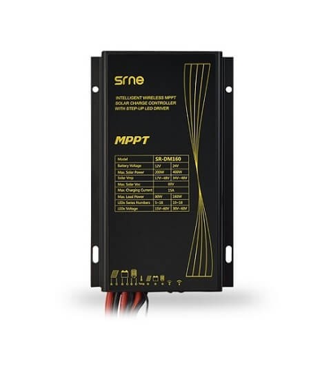 Контроллер заряда SRNE SR-DM160 фото 1 — GWS Energy