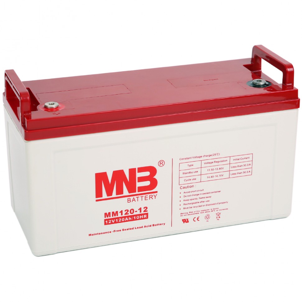 Аккумулятор свинцово-кислотный MNB MM 120-12 фото 1 — GWS Energy