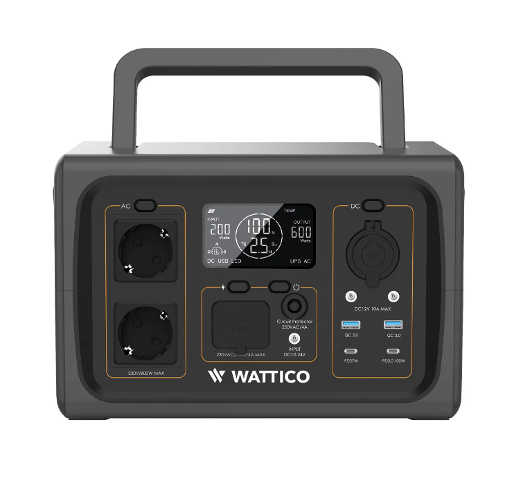 Портативная станция Wattico Home 600 фото 1 — GWS Energy
