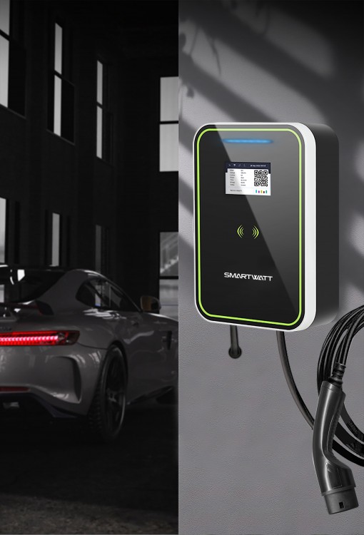 Электрозарядная станция SMARTWATT EVC AC 22K 3P RP Type2 — GWS Energy