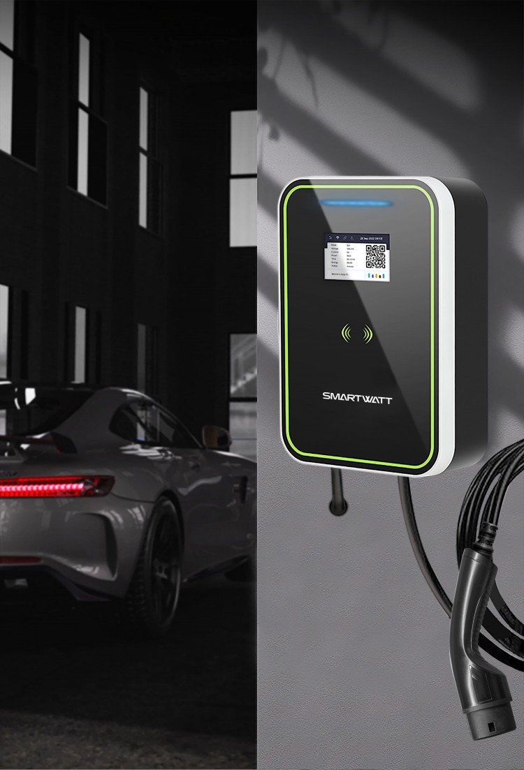 Электрозарядная станция SMARTWATT EVC AC 22K 3P RP Type2 &mdash; GWS Energy