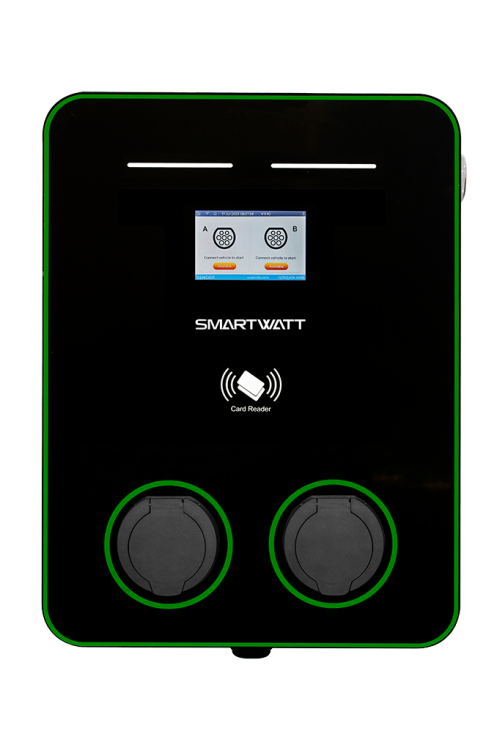 Электрозарядная станция SMARTWATT EVC AC 44K 3P CO2 Type2 — GWS Energy