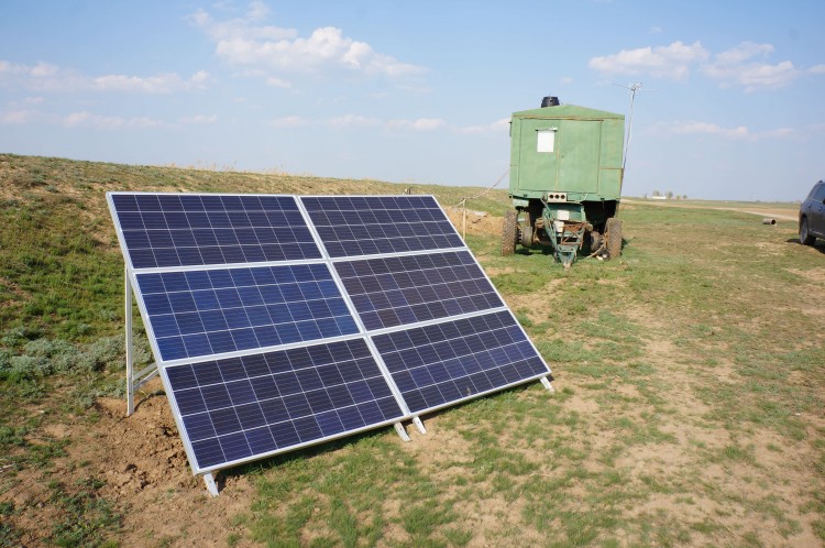 Автономная солнечная электростанция для бытового вагончика, дома на колесах, пасеки до 10 кВт/часов-сутки &mdash; GWS Energy
