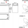Аккумулятор Vektor GP 12-7,2 фото 3 &mdash; GWS Energy