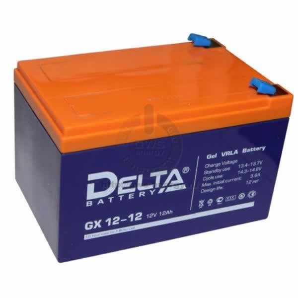 Аккумулятор Delta GX 12-12 фото 1 — GWS Energy