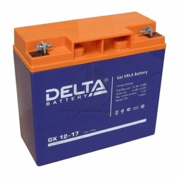 Аккумулятор Delta GX 12-17 фото 1 — GWS Energy