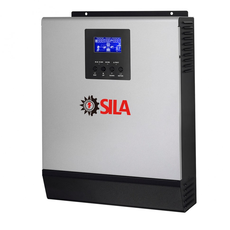 Гибридный солнечный инвертор SILA 4000P ( PF 1.0 ) фото 1 — GWS Energy