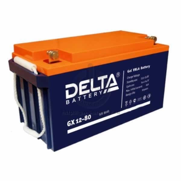 Аккумулятор Delta GX 12-80 фото 1 — GWS Energy
