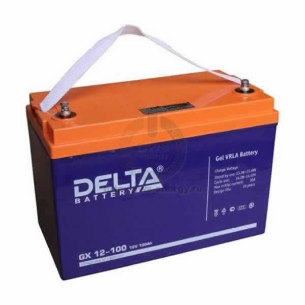 Аккумулятор Delta GX 12-100 фото 1 — GWS Energy