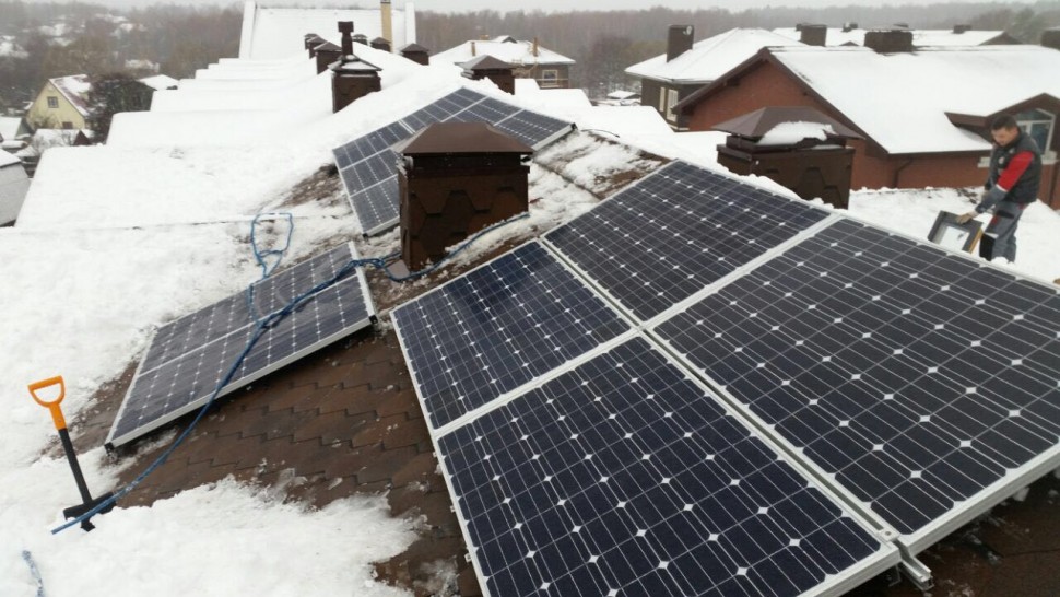 Гибридная солнечная электростанция для дома до 30 квт/час-сутки 1 фото 1 — GWS Energy