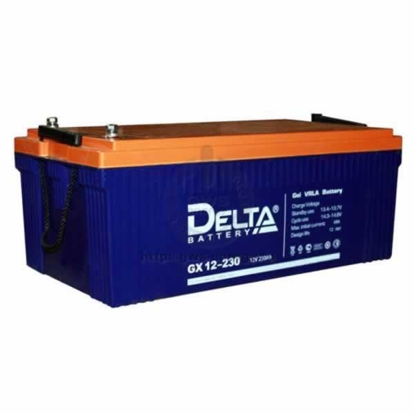 Аккумулятор Delta GX 12-230 фото 1 — GWS Energy