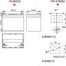 Аккумулятор Vektor GL 12-33 фото 2 &mdash; GWS Energy